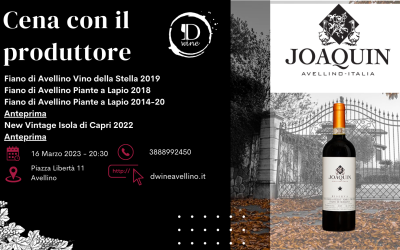 Cena con il produttore Joaquin