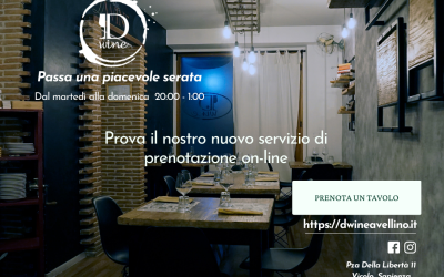 Dwine il nuovo servizio di prenotazione tavoli on-line